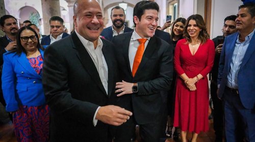 Acude Samuel al quinto informe del gobernador de Jalisco