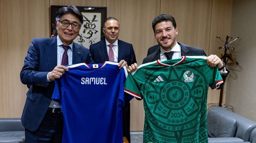 Estrecha Samuel García lazos con la Asociación de Futbol de Japón