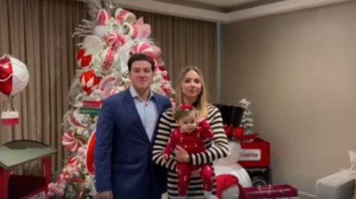 Samuel García y Mariana Rodríguez dan mensaje navideño