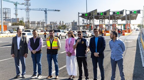 Samuel García reabre Autopista al Aeropuerto de forma gratuita