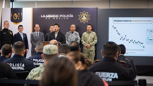 Presume Samuel García caída histórica de homicidios en Nuevo León