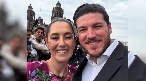'Nos vemos el jueves': Samuel García felicita a Sheinbaum