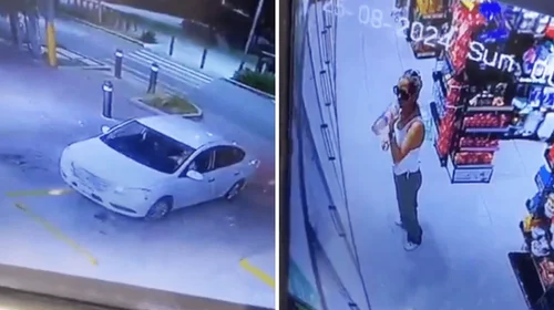 Circula en redes: mujer causa daños en tienda en San Pedro