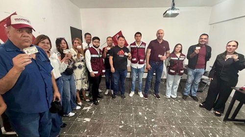 Se afilian miembros del gabinete de Santa Catarina a Morena