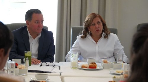 Afianza Judith Díaz vínculo con el sector agropecuario en NL