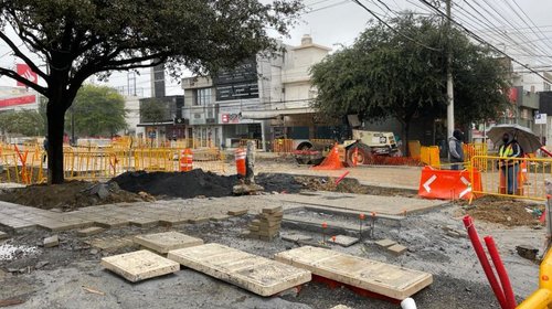 Se roban la luz de salón de belleza para obras en Centrito Valle