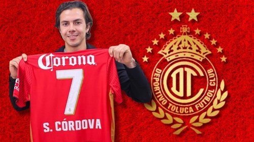 Confirma Toluca llegada de Sebastián Córdova para Clausura 2026