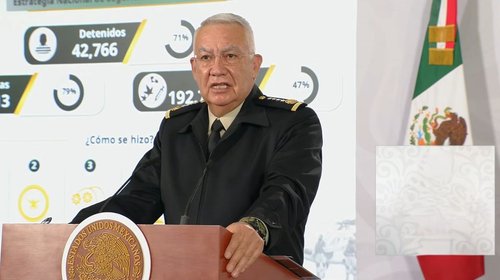 Sedena reporta 42,000 detenciones y destruye 2,325 laboratorios