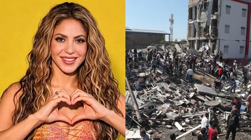 Shakira llevará ayuda a familias afectadas por sismo en Colombia