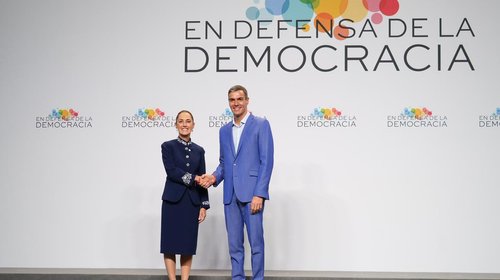 Sheinbaum reivindica la democracia como 'poder del pueblo'