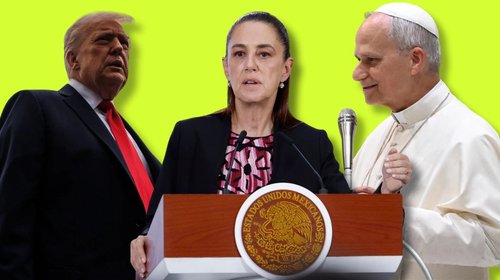Presidenta respalda al papa León XIV tras críticas de Trump