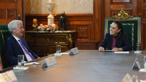 Resalta CSP a director de J.P. Morgan solidez económica de México