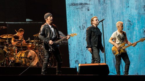 Busca presidenta alianza con U2 para apoyar a jóvenes músicos