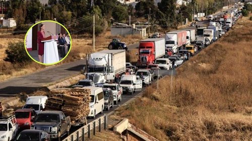 Asegura Presidencia que bloqueos de transportistas fueron mínimos