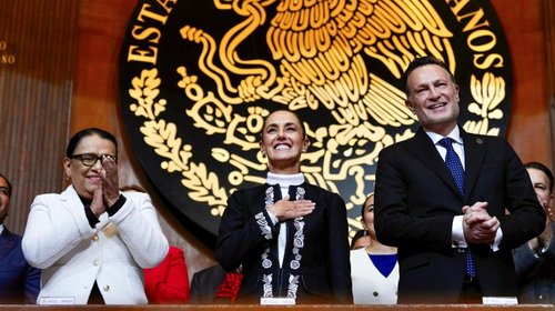 México no se doblega, no se arrodilla: Claudia Sheinbaum