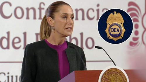 Sheinbaum niega acuerdo con la DEA sobre 'Proyecto Portero'