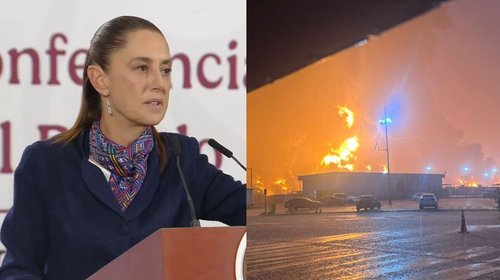 Sheinbaum confirma 5 muertos en Dos Bocas; FGR investiga incendio