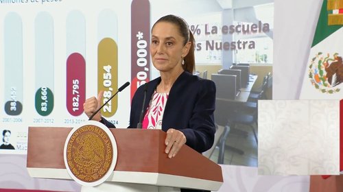 Invierte Gobierno $350,000 millones en infraestructura educativa