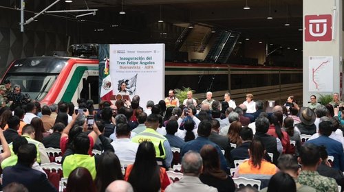¡Misión cumplida! Sheinbaum inaugura Tren Felipe Ángeles