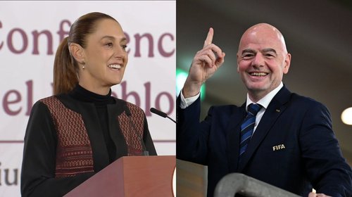 Agradece Sheinbaum a FIFA por mantener a México como sede