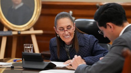 Presidenta abre la puerta a llamada con Trump; relación sigue