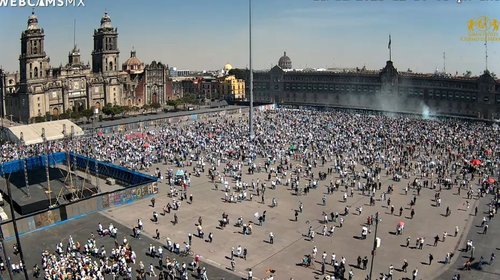 Deslinda Gobierno a Morena de grupos violentos en manifestación