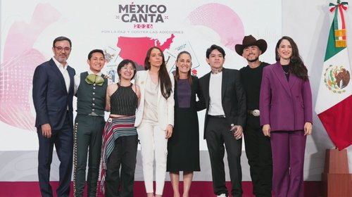 Lanza Sheinbaum convocatoria de nueva edición de México Canta