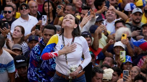 Reacciona Presidencia a Premio Nobel de la Paz para María Machado
