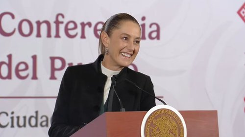 Revela Sheinbaum que recorrió 104 mil kilómetros en 2025