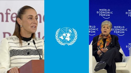 Descarta Sheinbaum candidatura de Alicia Bárcena a la ONU