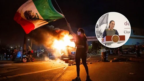 Llamé a la protesta pacífica: Sheinbaum niega incitar protestas