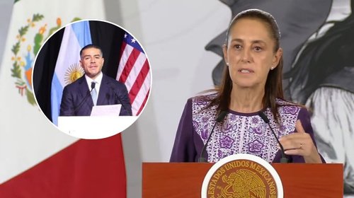 Sheinbaum respalda asistencia de García Harfuch a IDEC Argentina