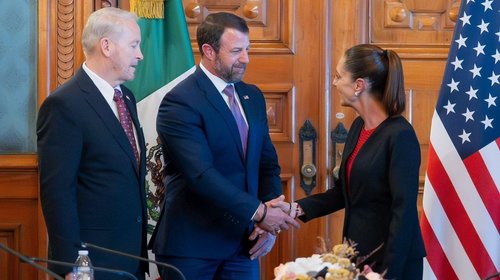 Anuncia Sheinbaum nueva reunión de seguridad con EUA para junio