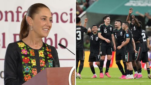 Celebra Sheinbaum triunfo de México ante Corea del Sur