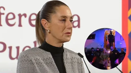 Reacciona Sheinbaum ante traslado a EUA de 29 presos