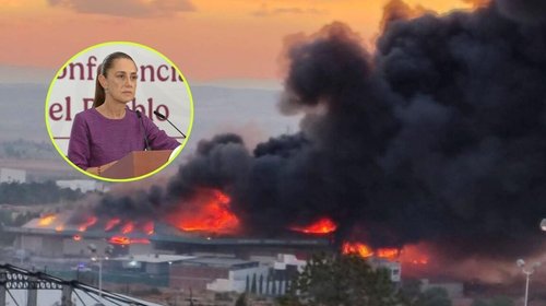 FGR indaga incendio en bodega federal en Zacatecas: Presidencia