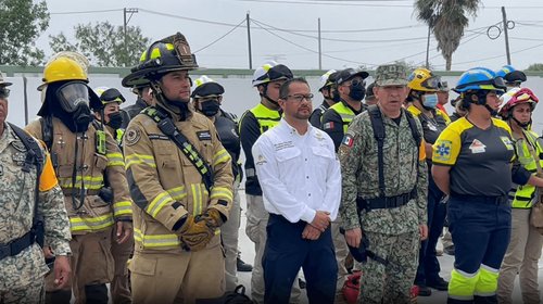 Simulacro Nacional deja respuesta positiva en Matamoros