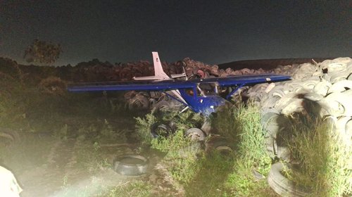 Piloto y alumno sobreviven a aterrizaje forzoso en El Carmen