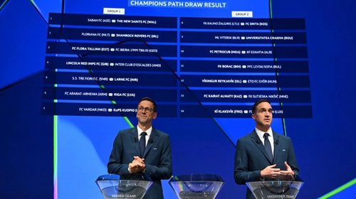 Definen los primeros duelos de la UEFA Champions League 2026/27