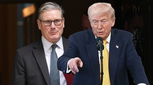 Starmer y Trump abordan importancia de abrir estrecho de Ormuz