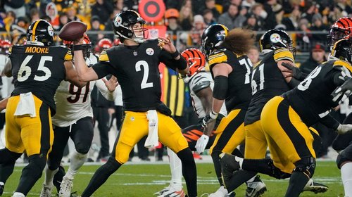 Steelers optan por Mason Rudolph para el último encuentro