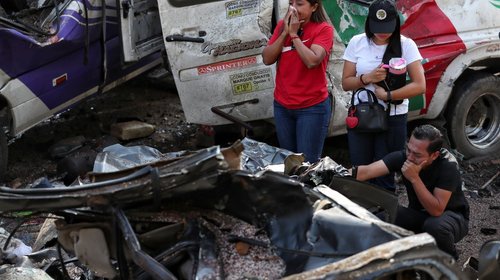 Suben a 20 los fallecidos por atentado explosivo en Colombia