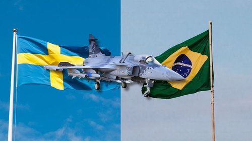 Suecia firma un acuerdo con Brasil para la venta de 20 cazas