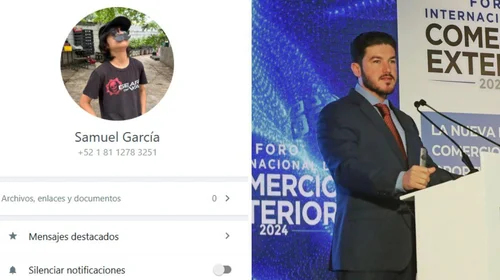 Reportan 'hackeo' en el WhatsApp del gobernador Samuel García