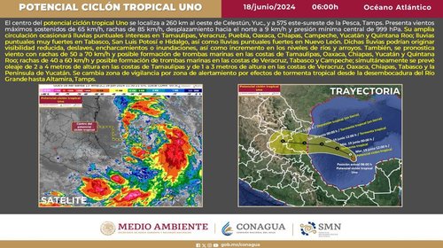 Suspensión de clases en Coahuila por tormenta tropical prevista