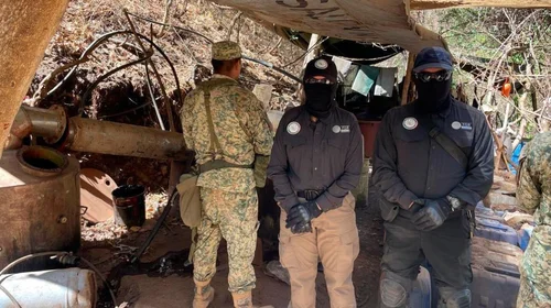 Desmantelan laboratorio y pista clandestina en Tamazula, Durango