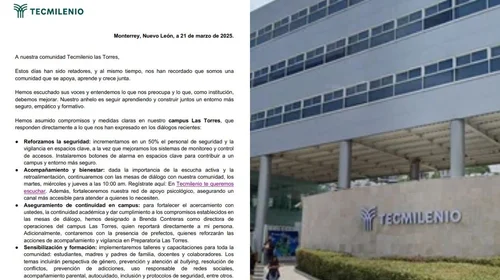 Reanudan clases presenciales en TecMilenio tras denuncias