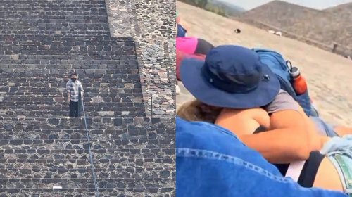 Así amenazó atacante con sacrificar rehenes en Teotihuacán