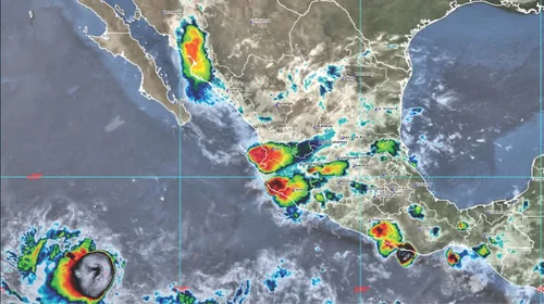 Nueva tormenta a la vista: se forma Gilma en costas de Colima