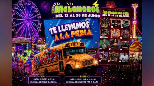 Implementan rutas de transporte para Feria Bicentenario